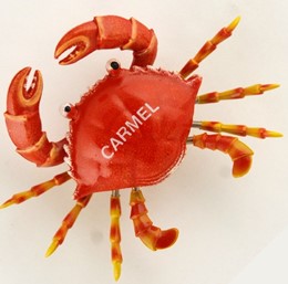 Carmel Wiggle Crab 3" Magnet