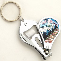 San Francisco Lombard Sheen Clipper Keychain