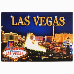 Las Vegas Aerial Fountain 2x3 Magnet