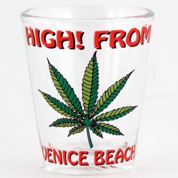 Venice Beach High! Shotglass